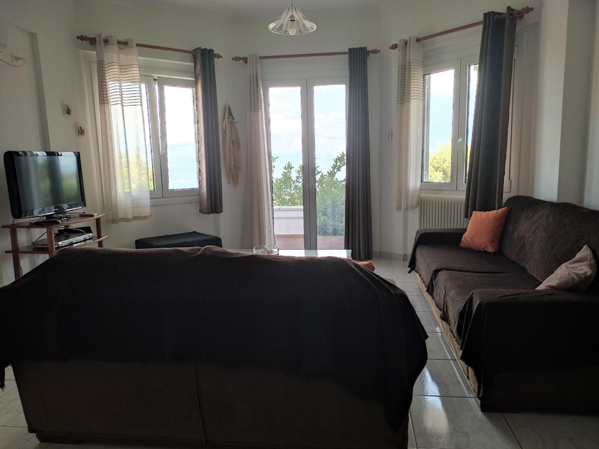 Korakias Seaview Villa Geni  Ngoại thất bức ảnh