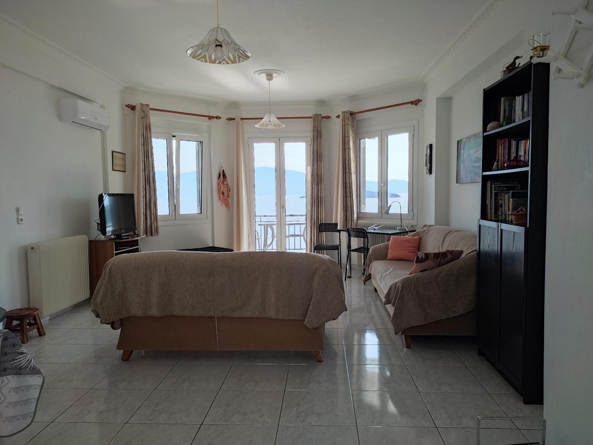 Korakias Seaview Villa Geni  Ngoại thất bức ảnh