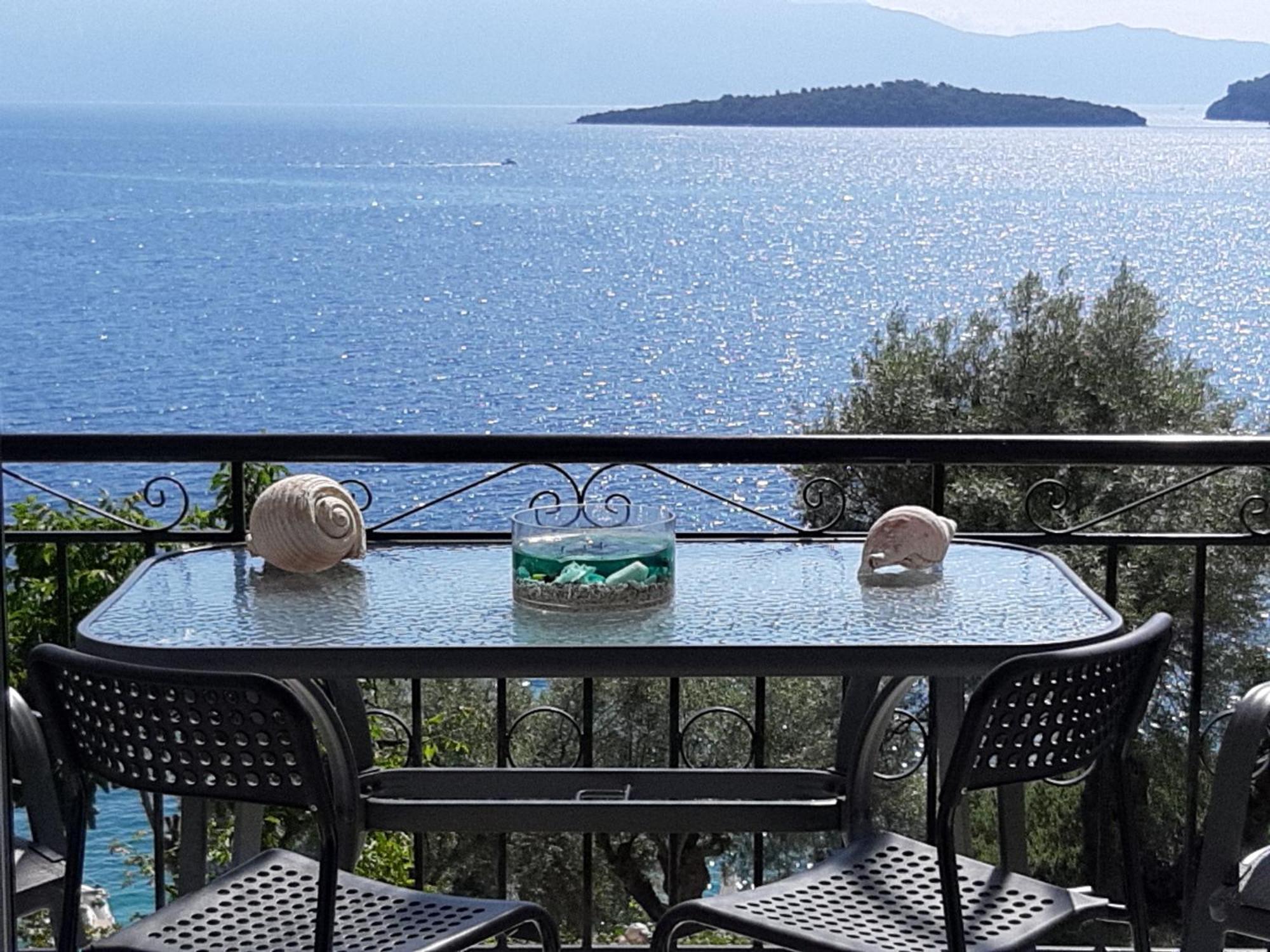 Korakias Seaview Villa Geni  Ngoại thất bức ảnh